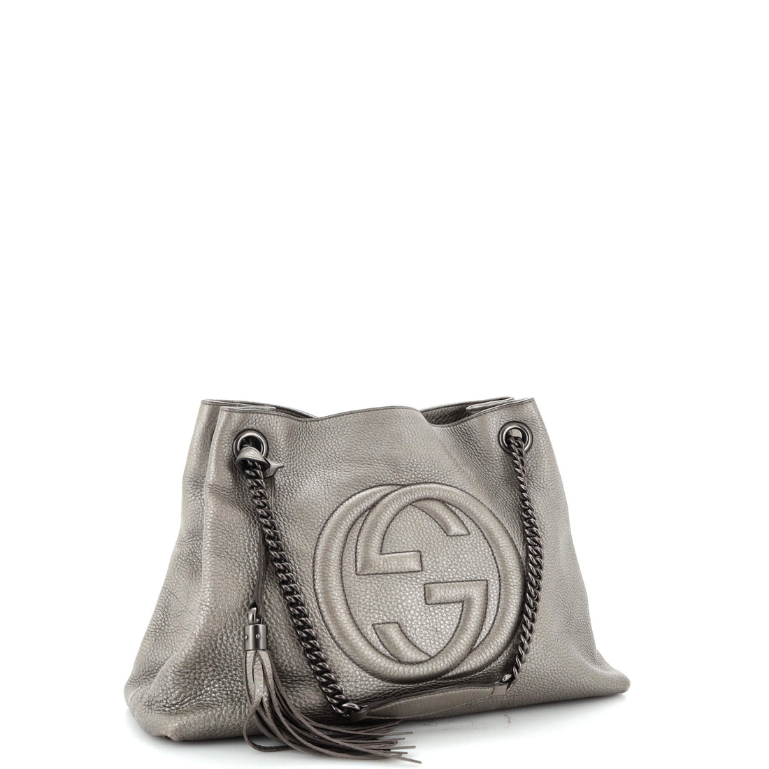 Soho Chain Strap Shoulder Bag Leather Medium