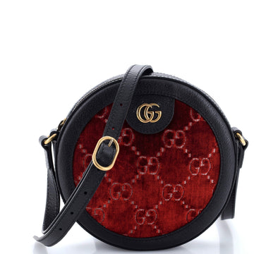 Ophidia Round Shoulder Bag VS Velvet Mini