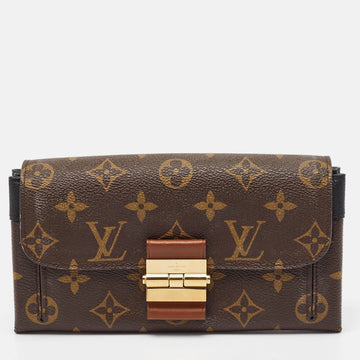 Black Monogram Canvas Elysee Wallet