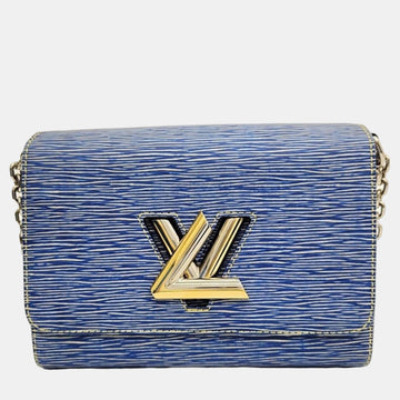 Denim Light Epi Twist MM Shoulder Bag