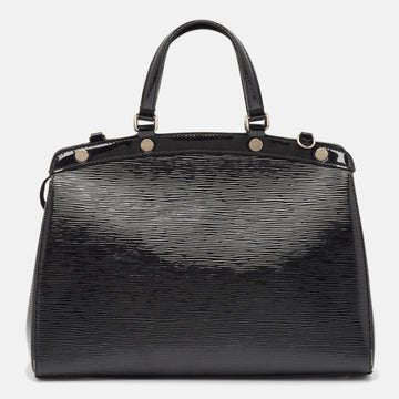 Black Electric Epi Leather Brea MM Bag