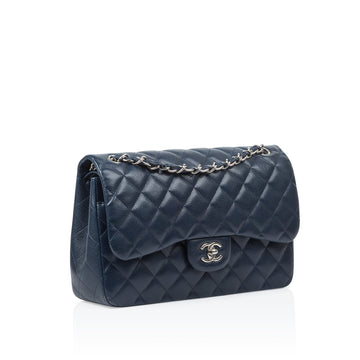 Chanel Jumbo Navy Classic Flap Bag