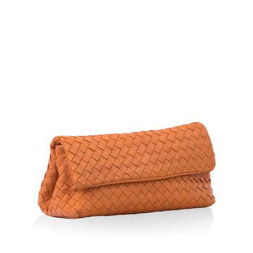 Bottega Veneta Intrecciato leather pouch