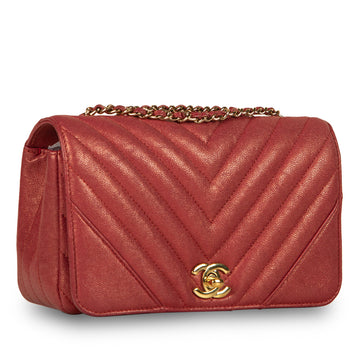 Chanel Chevron Statement Flap Bag