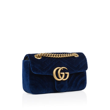 Gucci CS Marmont Velvet Mini Handbag