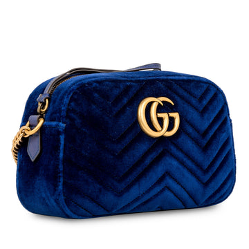Gucci CS Velvet Marmont Camera Bag