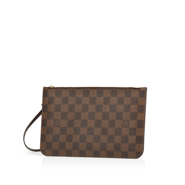 Louis Vuitton Damier Ebene Neverfull Pouch