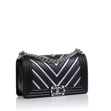 Chanel PVC Iridescent Boy Bag Medium