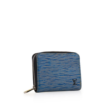 Louis Vuitton Zippy Wallet Denim Epi