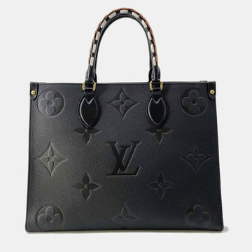 Onthego Noir Monogram Empreinte Leather Wild At Heart MM Bag