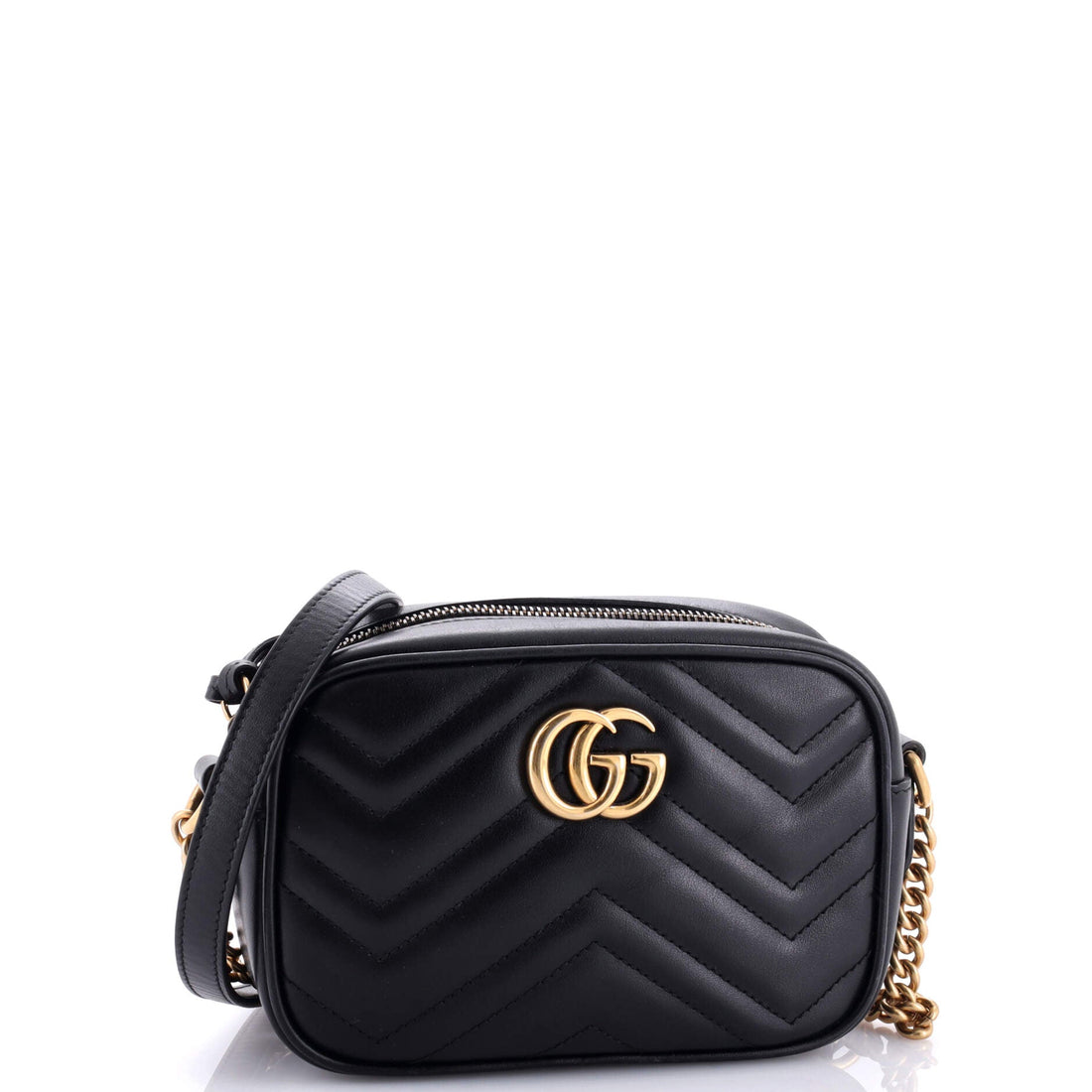 VS Marmont Shoulder Bag Matelasse Leather Mini