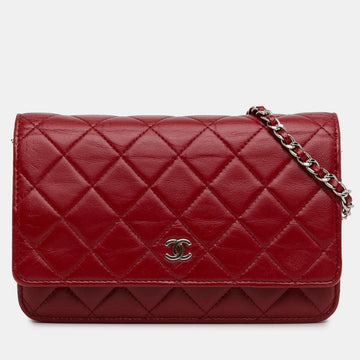 Classic Lambskin Wallet on Chain