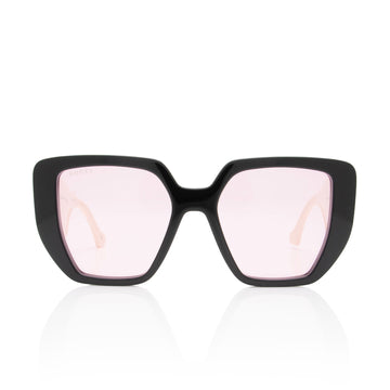 Gucci VS Oversized Rectangular Sunglasses