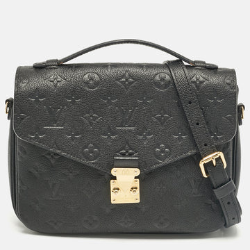 Black Monogram Empreinte Pochette Metis Shoulder Bag