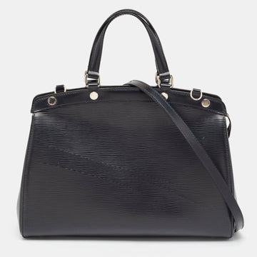 Black Epi Leather Brea MM Bag