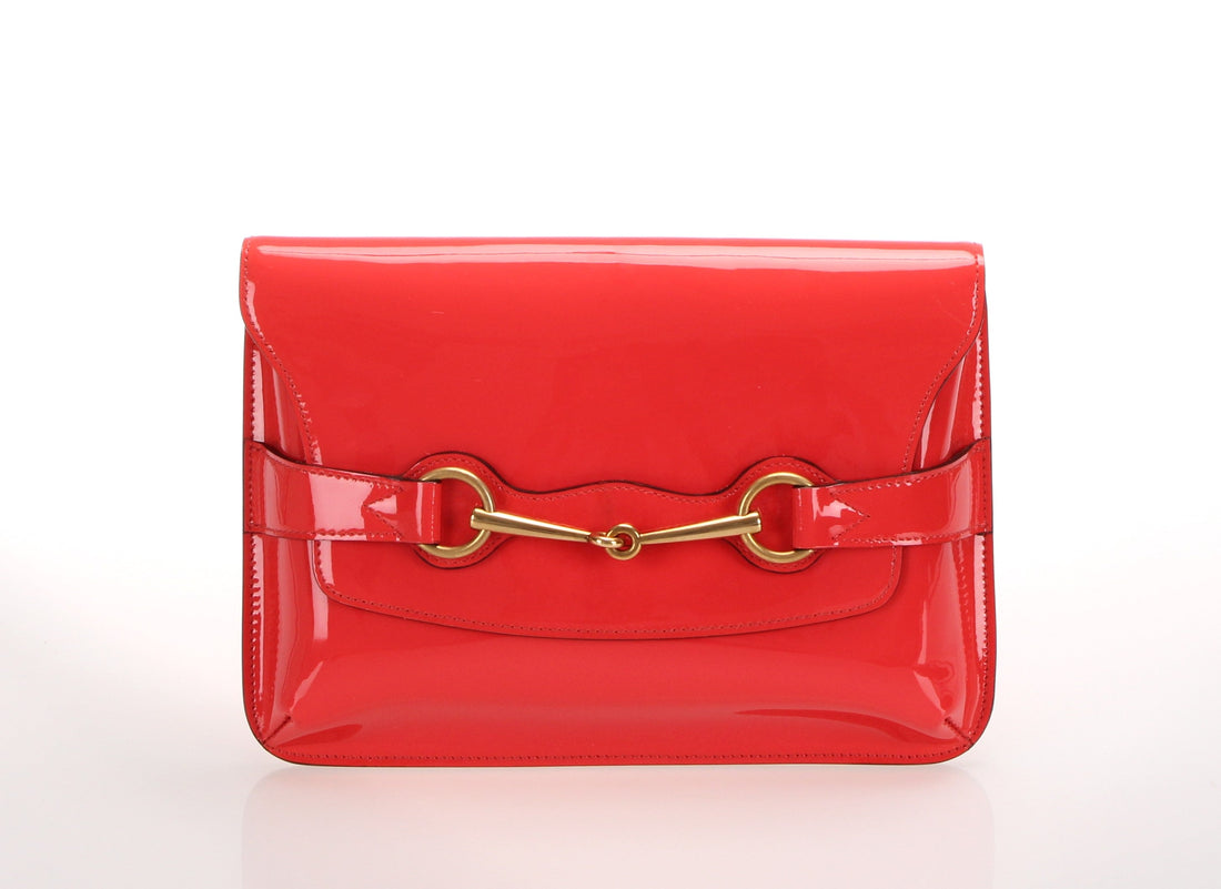 Bright Bit Patent Leather Crossbody Bag 317636