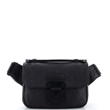 S Lock Sling Bag Monogram Taurillon Leather