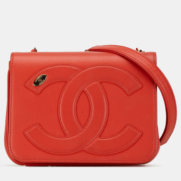 Lambskin CC Mania Flap Bag