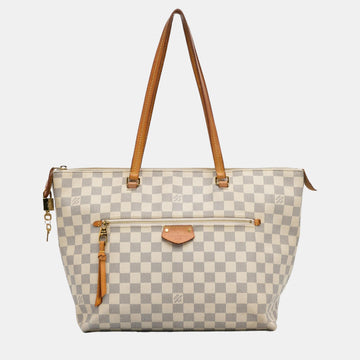 Blue/White Damier Azur Iena MM