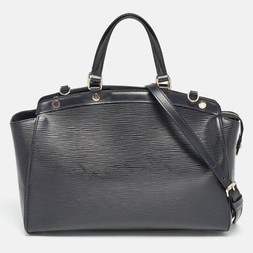 Black Epi Leather Brea MM Bag