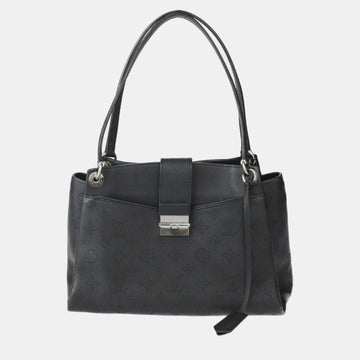 Black Mahina Leather Sevres Shoulder Bag