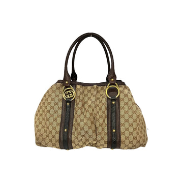 Gucci VS Canvas Interlocking Icon Tote