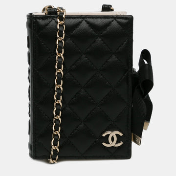 CC Lambskin Book Card Holder