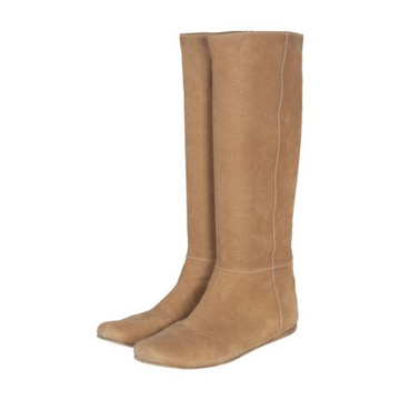 Prada Mid-Calf Suede Boots