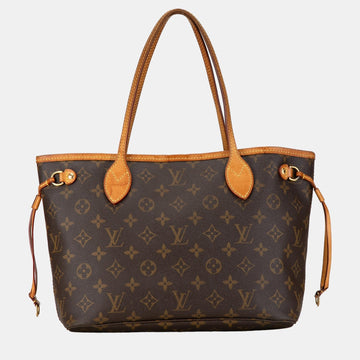 Brown Monogram Neverfull PM