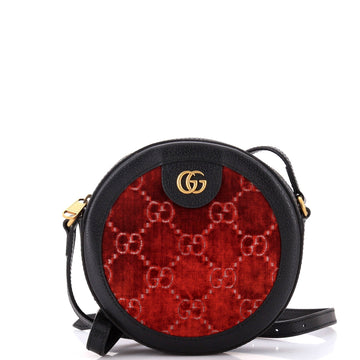 Ophidia Round Shoulder Bag VS Velvet Mini