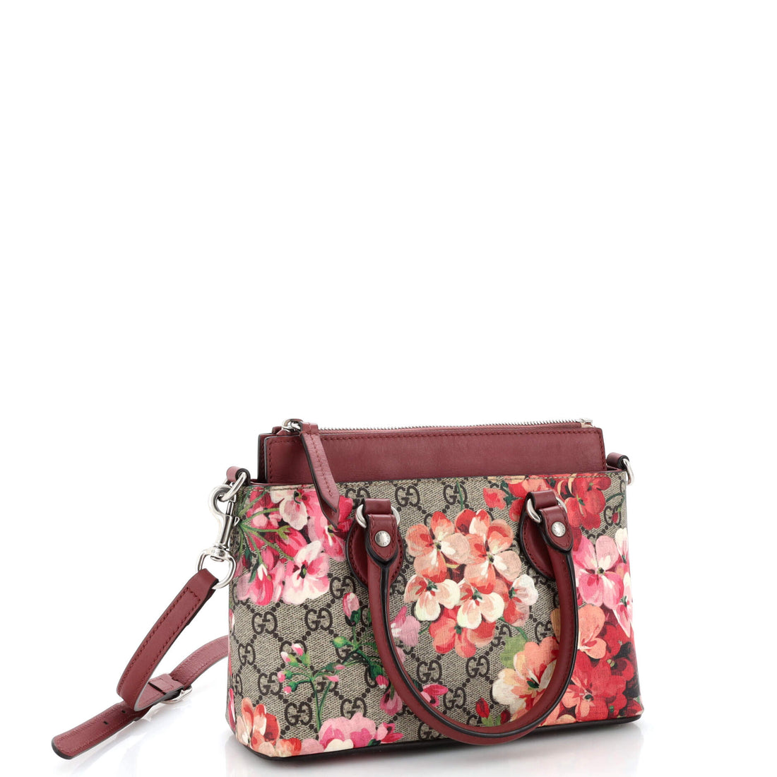 Linea A Convertible Tote Blooms Print VS Coated Canvas Mini
