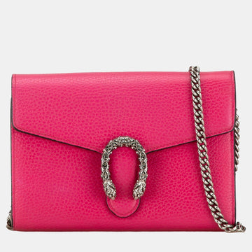 Pink Mini Dionysus Wallet on Chain
