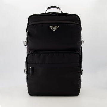 Sac à dos en Re-Nylon noir
