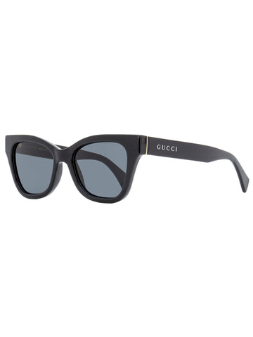 Gucci Women's Rectangular Sunglasses VS1133S 001 Black 52mm