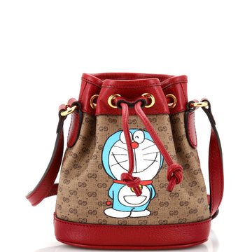 Doraemon Bucket Bag Printed Mini VS Coated Canvas Mini