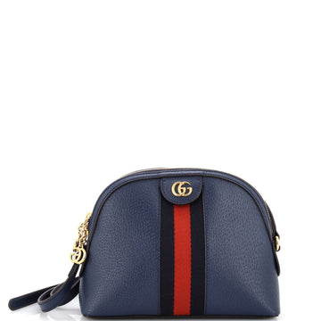 GUCCI Ophidia Dome Shoulder Bag Leather Small