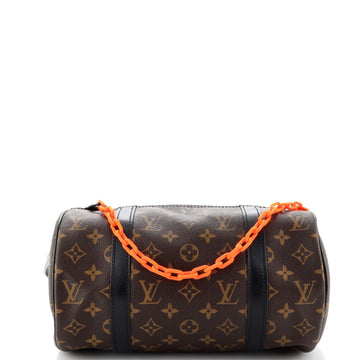 Solar Ray Papillon Messenger Monogram Canvas Mini