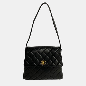 Quilted Lambskin Medium Vintage CC Square Flap Shoulder Bag