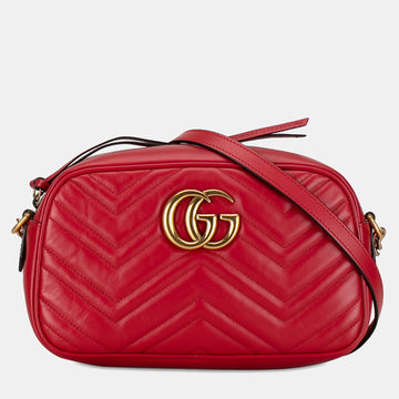 Small GG Marmont Matelasse Crossbody Bag