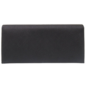 PRADA Long Wallet Purse 2MV836 leather black