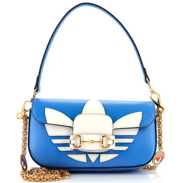 GUCCI x Adidas Horsebit 1955 Shoulder Bag Leather Small