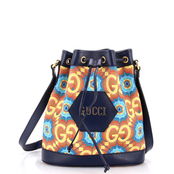 Aria 100th Anniversary Bucket Bag Kaleidoscope Print VS Coated Canvas