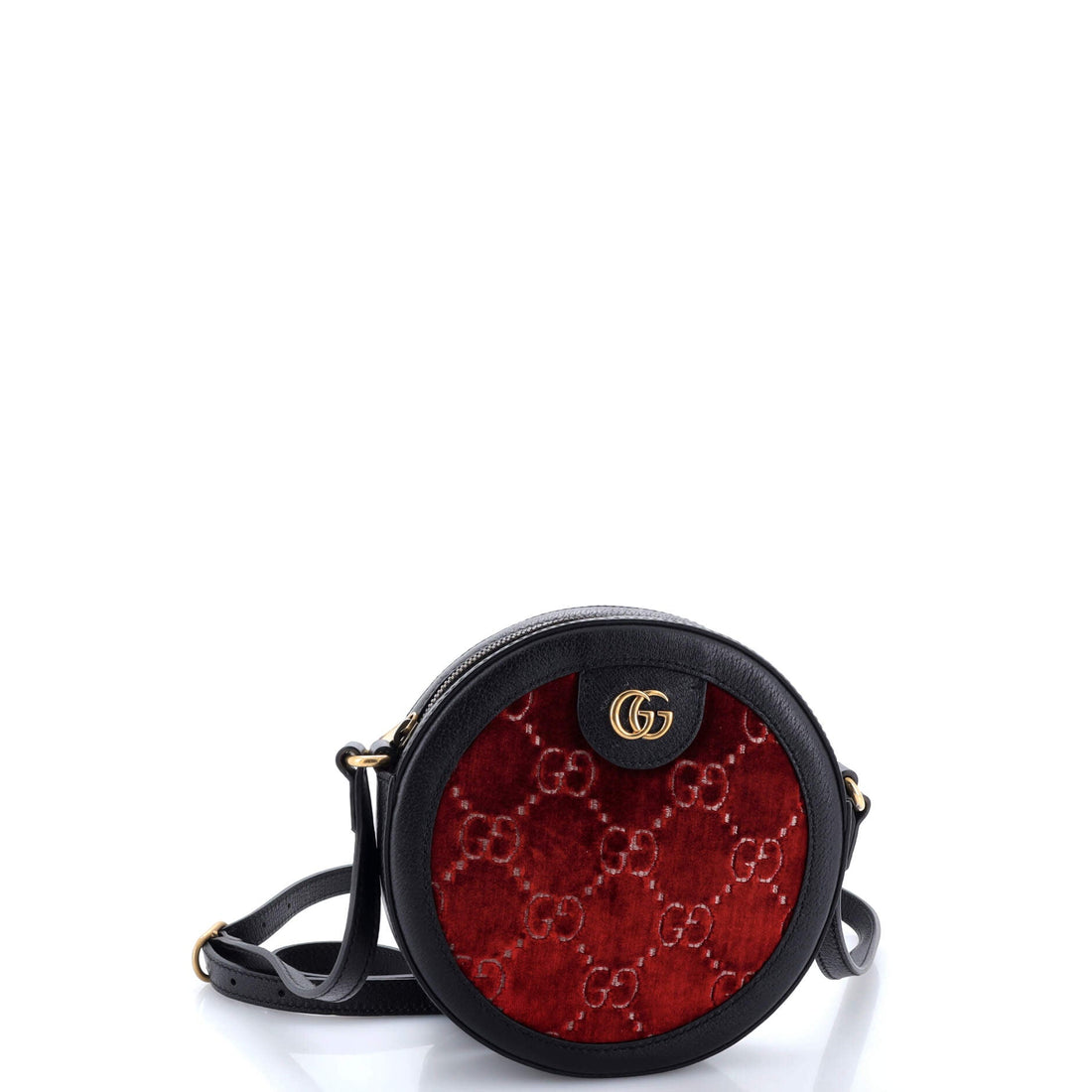 Ophidia Round Shoulder Bag VS Velvet Mini