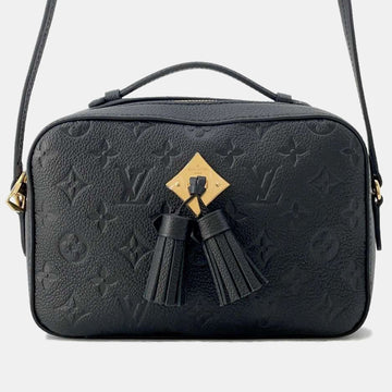 Noir Monogram Empreinte Leather Saintonge bag