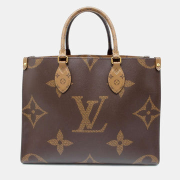 Brown Monogram Reverse Onthego Giant bag MM