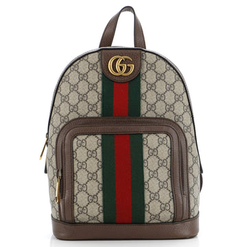 GUCCI Ophidia Backpack GG Coated Canvas Small