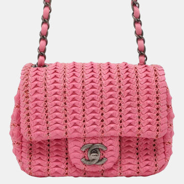 Cloche Leather Coco Mark Chain Shoulder Bag