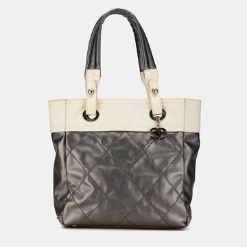 Small Bicolor Paris-Biarritz Tote