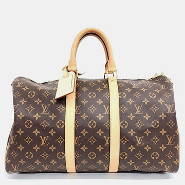 Brown Monogram Canvas Keepall 45 Duffel Bag