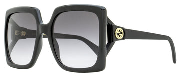 Gucci Women's Square Sunglasses VS0876S 001 Black 60mm